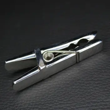 DARKLINE Clothespin Nipple Clamps, solid stainless steel | Dark-Ink