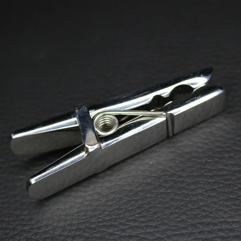 DARKLINE Clothespin Nipple Clamps, solid stainless steel | Dark-Ink