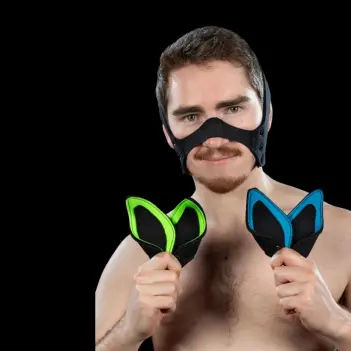 Orejas K9 puppy neopreno Mr S Leather, pieza suelta | Dark-Ink