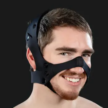 Base bozal puppy K9 neopreno Mr S Leather, pieza suelta | Dark-Ink