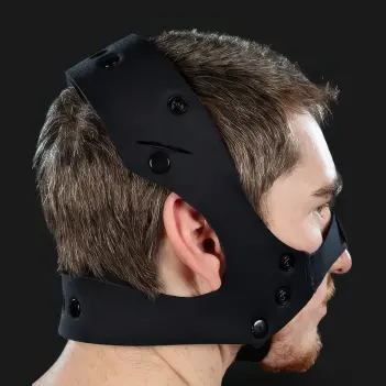 Base bozal puppy K9 neopreno Mr S Leather, pieza suelta | Dark-Ink