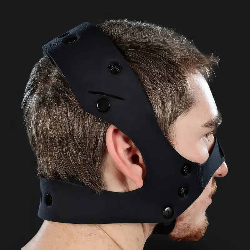 Base bozal puppy K9 neopreno Mr S Leather, pieza suelta | Dark-Ink