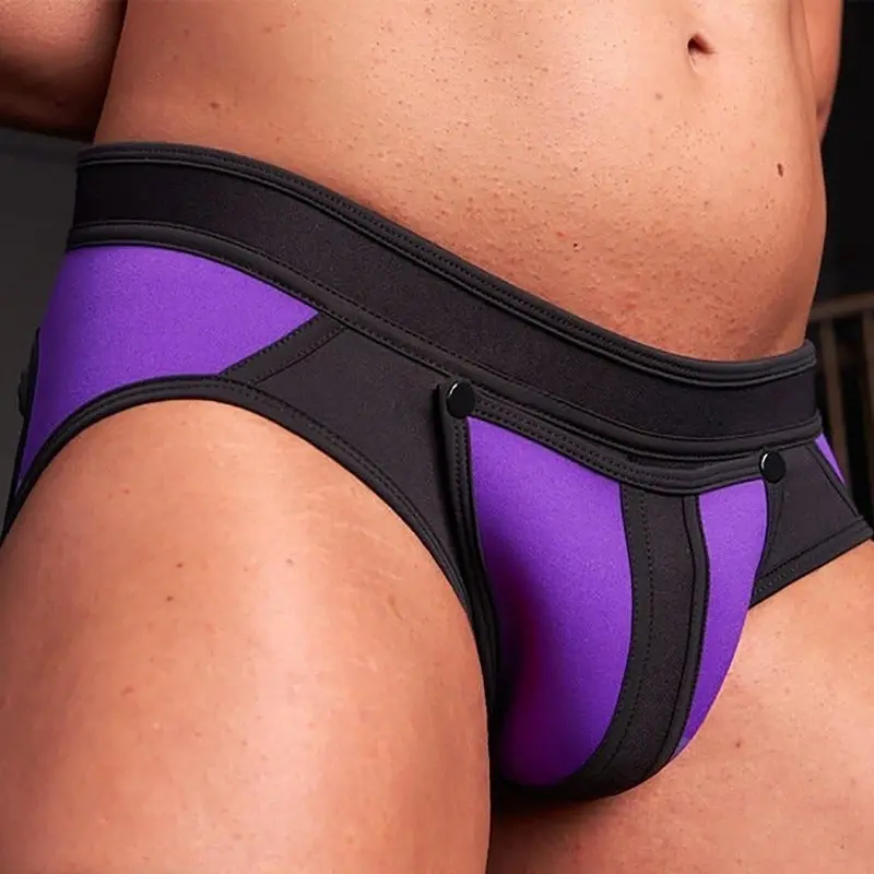 Neopren-Slip All Access Mr S Leather, D-Ringe | Dark-Ink