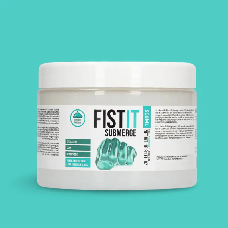 Fist It Submerge Fisting-Gleitmittel 500 ml, Petroleum | Dark-Ink