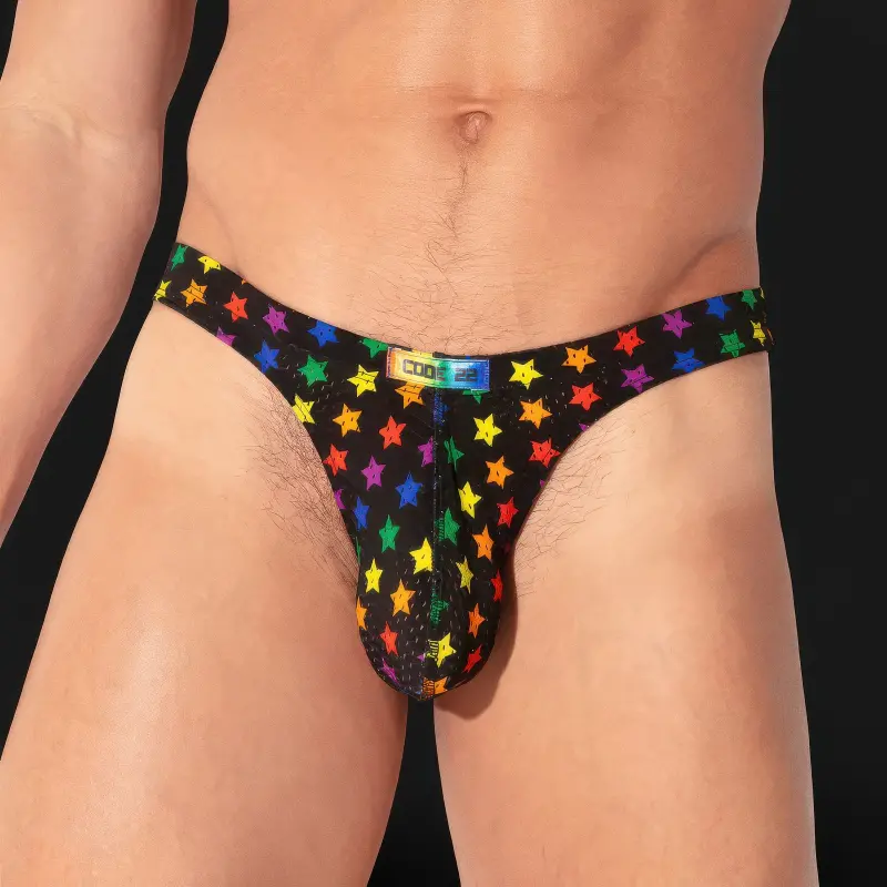 CODE 22 Pride String, Regenbogen-Label, 3 Farben | Dark-Ink