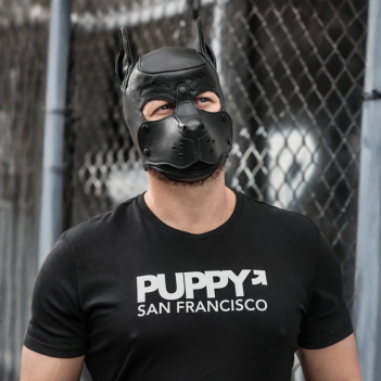 Mr S Leather K9 Hood de cuero | Puppy Play