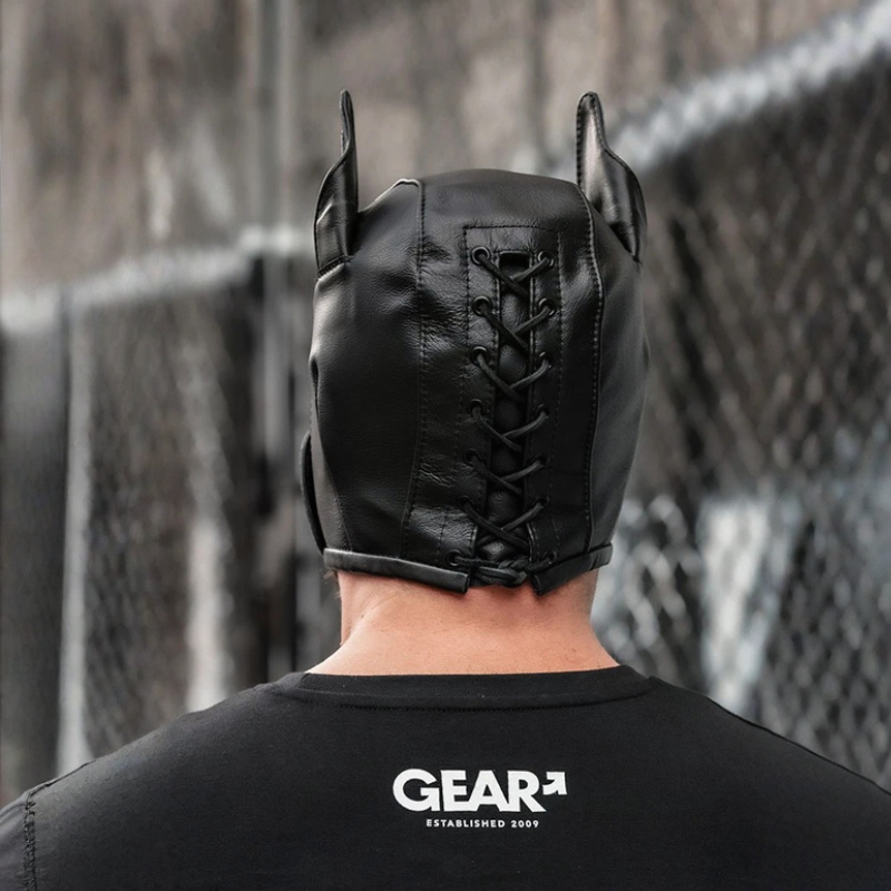 Mr S Leather K9 Hood aus Leder | Puppy Play