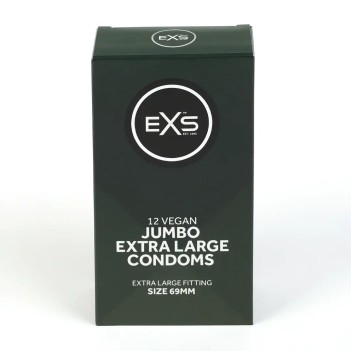 Exs jumbo condoms 12 pieces