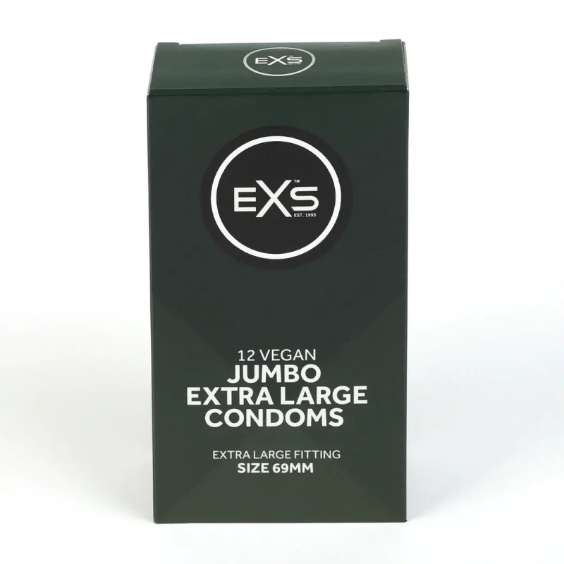 Exs jumbo condoms 12 pieces