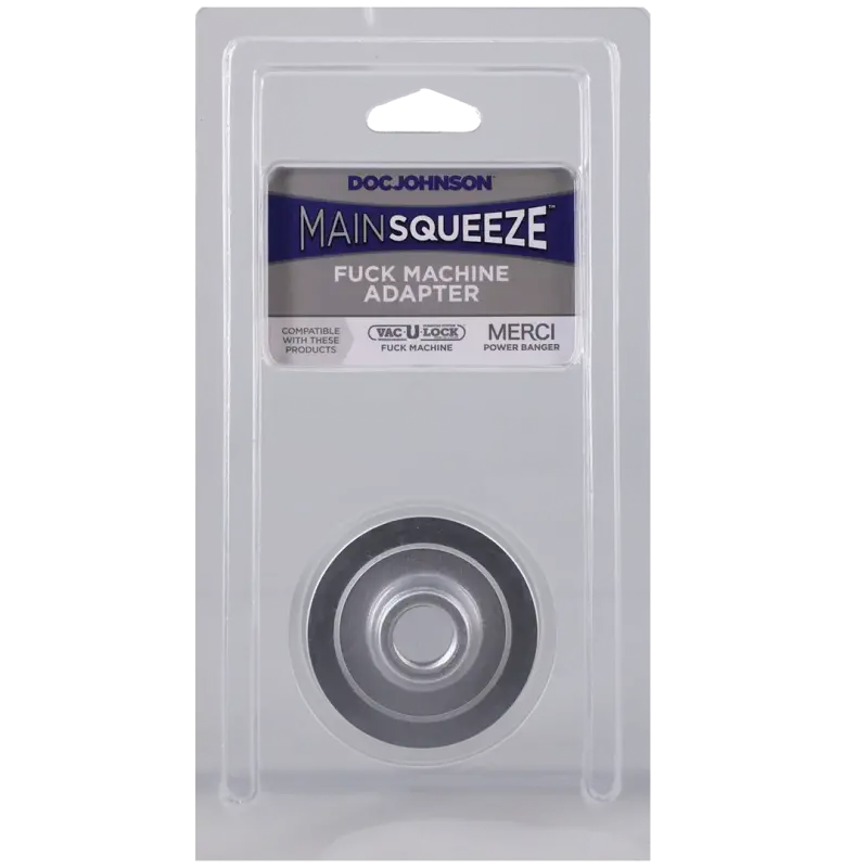 Vac-U-Lock Mainsqueeze Fuck Machine Adapter | Dark-Ink