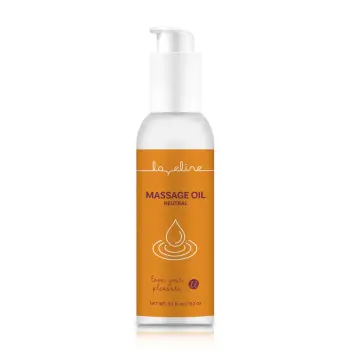 Huile de massage neutre Loveline 150ml, sans parabènes | Dark-Ink