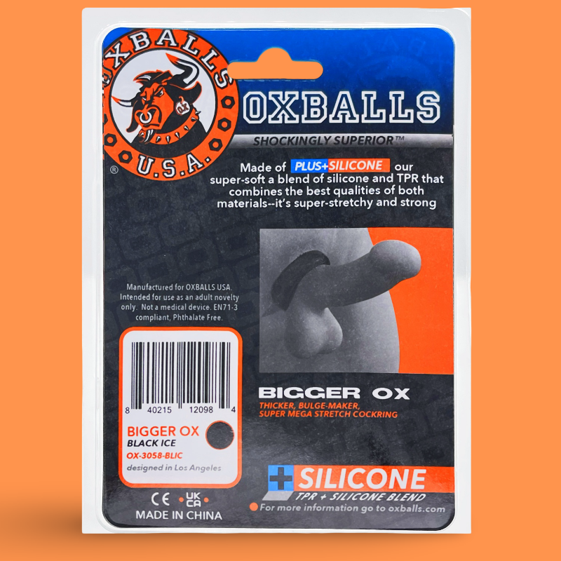 Oxballs Bigger ox bigger thicker blubberry comfort cockring