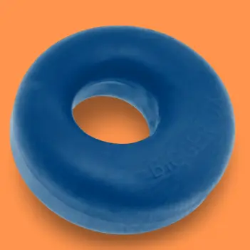 Oxballs Bigger Ox Cock Ring, PLUS+silicone tapered base | Dark-Ink