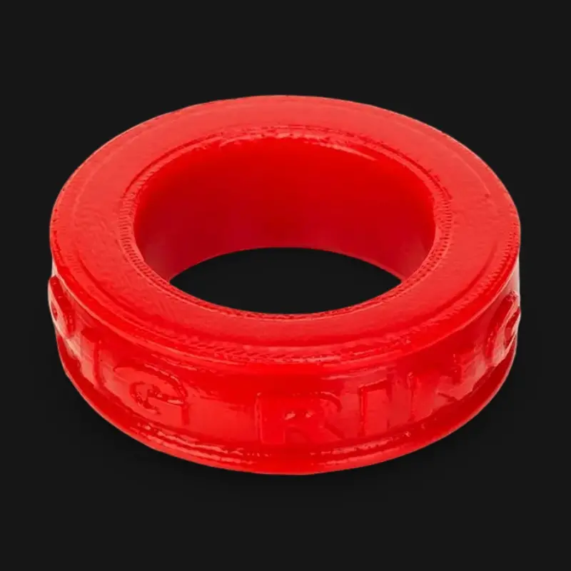 Oxballs Pig-Ring Cockring, handgegossen, Platinum-Silikon | Dark-Ink