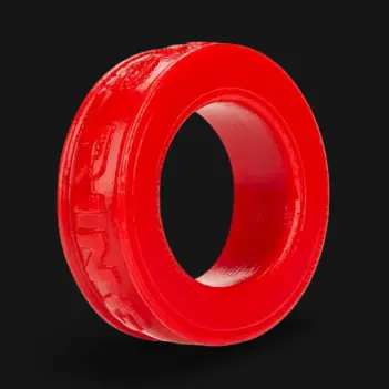 Oxballs Pig-Ring Cockring, handgegossen, Platinum-Silikon | Dark-Ink