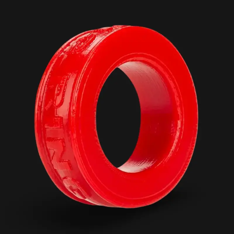 Oxballs Pig-Ring Cockring, handgegossen, Platinum-Silikon | Dark-Ink