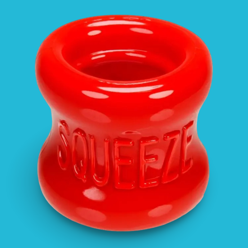 Oxballs Squeeze hourglass curve with inner grip rings ballstretcher