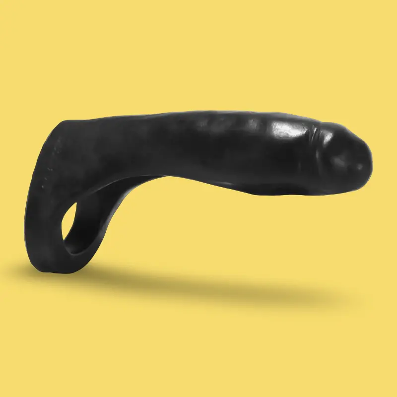 Oxballs Penetrator Double Penetrator, integrierter Cockring | Dark-Ink