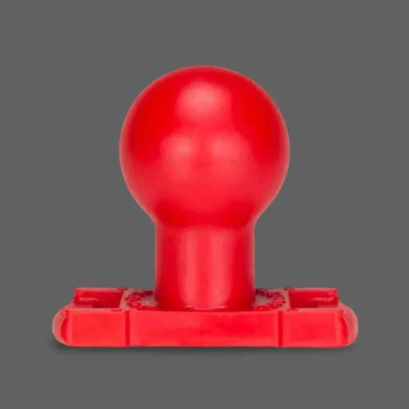 Plug anal Oxballs Trainer slider harnais, silicone platine | Dark-Ink
