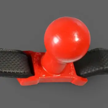 Plug anal Oxballs Trainer slider harnais, silicone platine | Dark-Ink