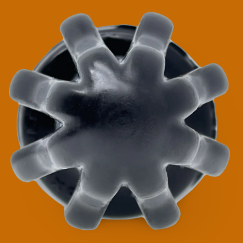 Oxballs FIST FUCKING Airhole rubberflex-finned buttplug