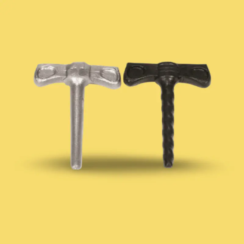 Sondes urétrales Oxballs Cock Screw, Spike + Twist | Dark-Ink