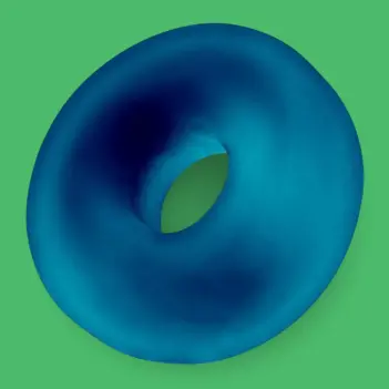 Cockring donut Oxballs Big Ox, PLUS+silicone grueso | Dark-Ink