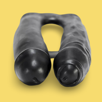Oxballs 3-WAY OXBALLS  Double gode porté avec cockring intégré