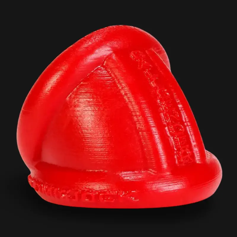 Oxballs Ballbender Big-Scoop Cockring, Platinum-Silikon | Dark-Ink