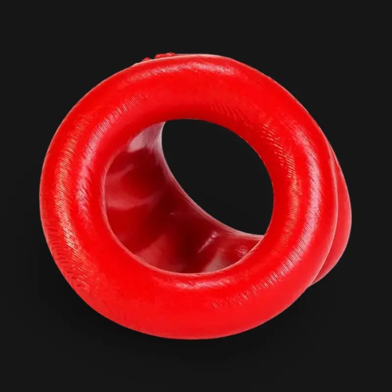 Oxballs Ballbender Big-Scoop Cockring, Platinum-Silikon | Dark-Ink