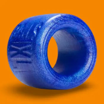 Ballstretcher Oxballs Balls-T, silicona platino compacta | Dark-Ink