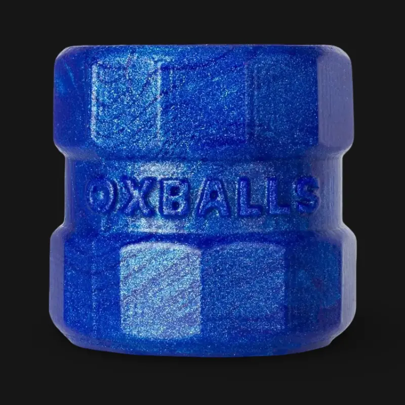 Oxballs Bullballs 2 Hodenstrecker, Platinum-Silikon XL | Dark-Ink