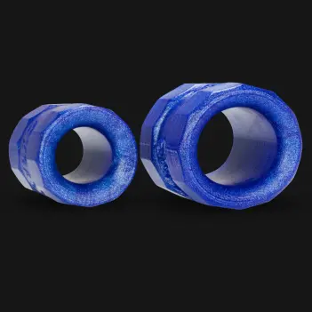 Oxballs Bullballs 2 Hodenstrecker, Platinum-Silikon XL | Dark-Ink