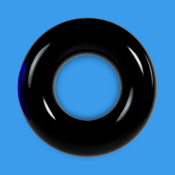 Cockring Set of 4 - Multicolor