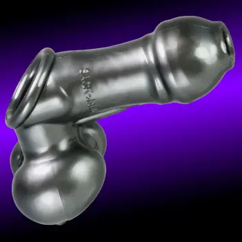 Oxballs Sackjack Wearable Stroker, ballsling + shaft sheath | Dark-Ink