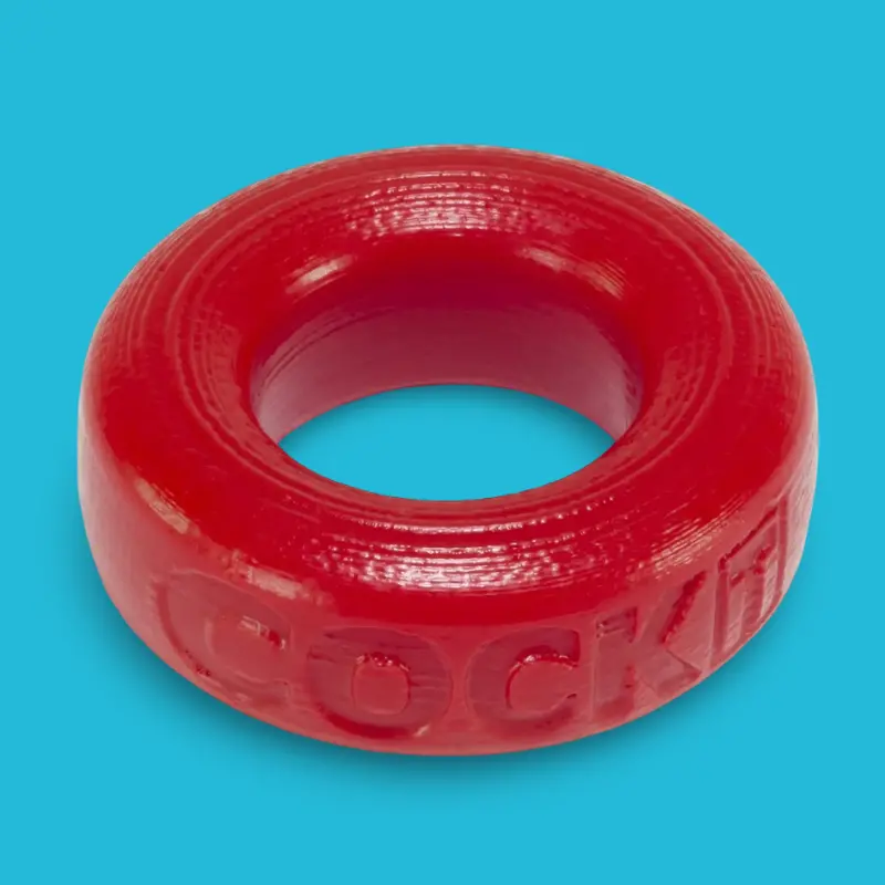 Cockring Oxballs Cock-T, silicona platino pura, carnoso | Dark-Ink
