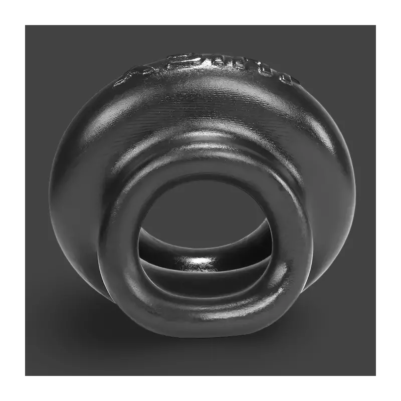 Cockring Oxballs Juicy, base evasada, silicona platino | Dark-Ink