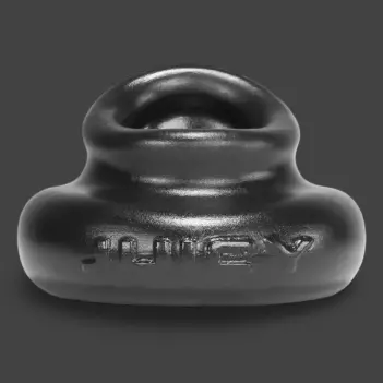 Cockring Oxballs Juicy, base evasada, silicona platino | Dark-Ink