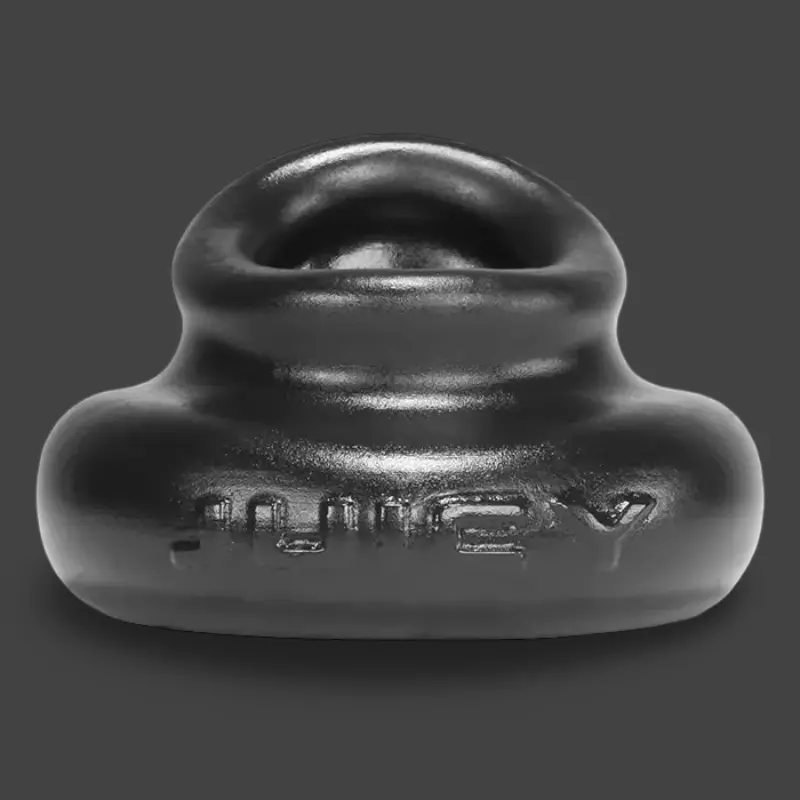 Cockring Oxballs Juicy, base evasada, silicona platino | Dark-Ink