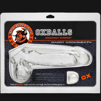 Oxballs DADDY FLEXTPR™ Cock Sheath | Stretch Enhancer with Ball Sling