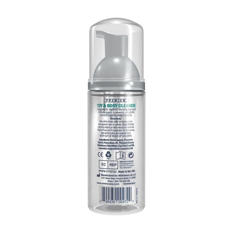 Swiss Navy Toy & body cleaner foam