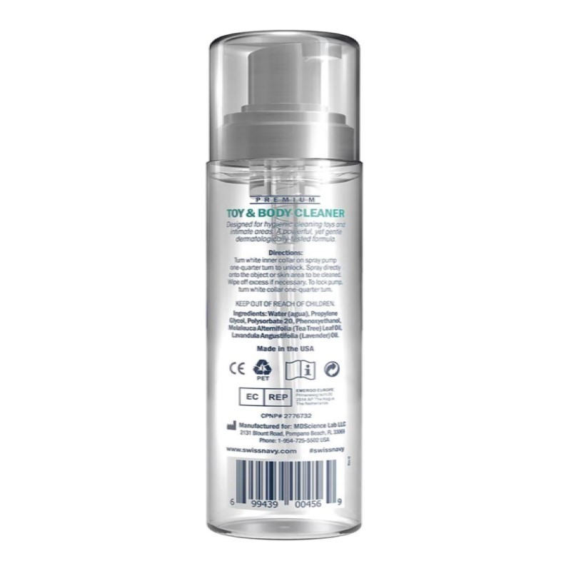 Swiss Navy Toy & body cleaner foam