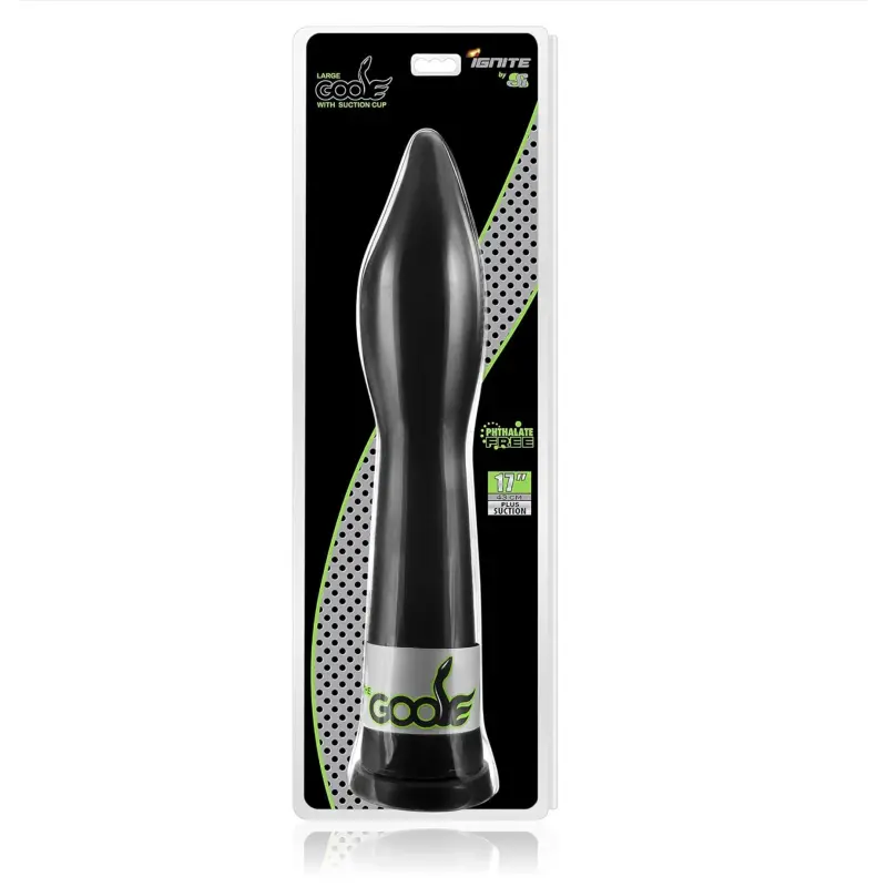 XXL Dildo Saugnapf Goose 45 cm, 7,95 cm Durchmesser | Dark-Ink