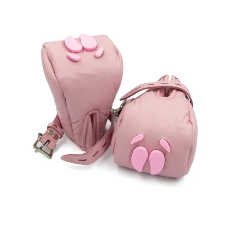Mister B Pig Play Handschuhe Leder, Pig Paws | Dark-Ink