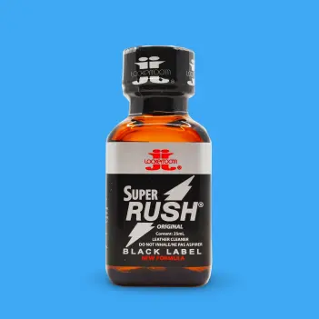 Rush Black Retro Pentyl Poppers 25ml Lockerroom | Dark-Ink