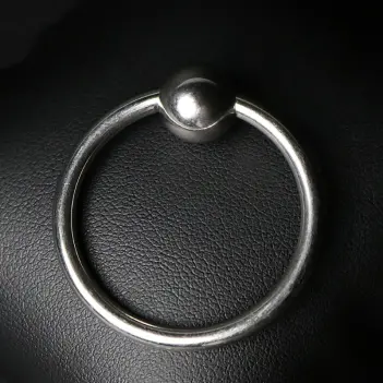 Ball Closure CockRing Stainless Steel