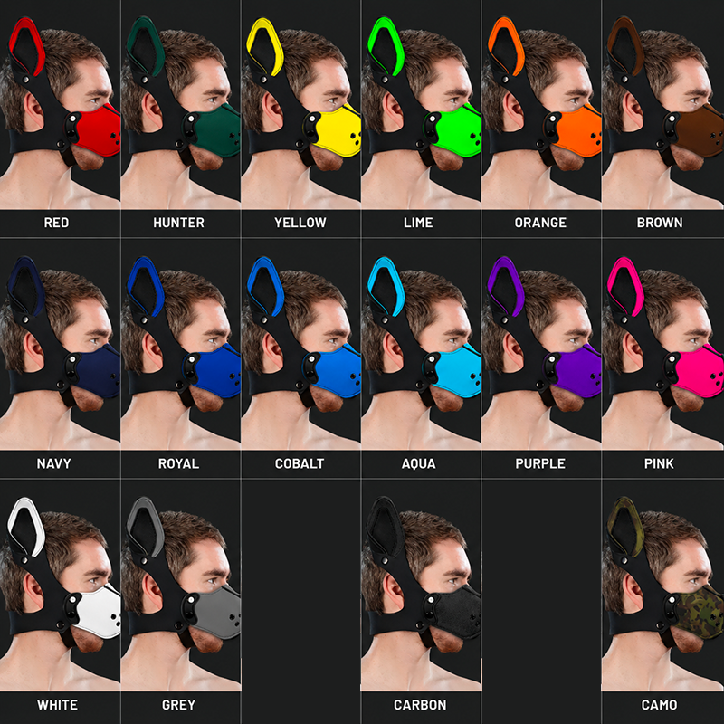 Mr S Leather K9 Muzzle Kit Brown | Puppy Play NéoprèneMr S Leather K9 Muzzle Kit Brown | Puppy Play Néoprène