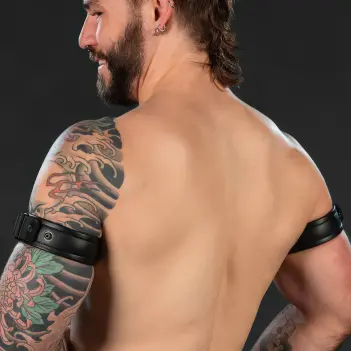 Mr S Leather Centurion Armband | Bracelet de bras en cuir