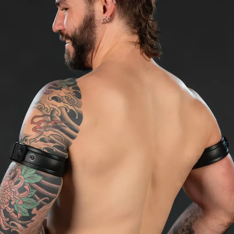 Mr S Leather Centurion Armband | Leder Bizepsband