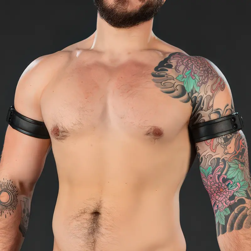 Mr S Leather Centurion Armband | Leder Bizepsband